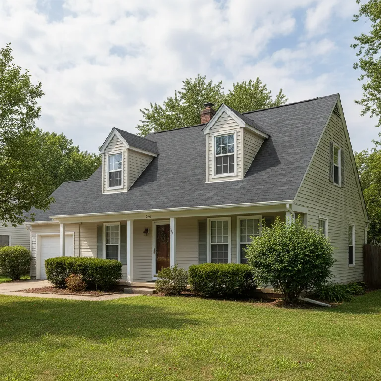 Before - Damaged Shingle Roof