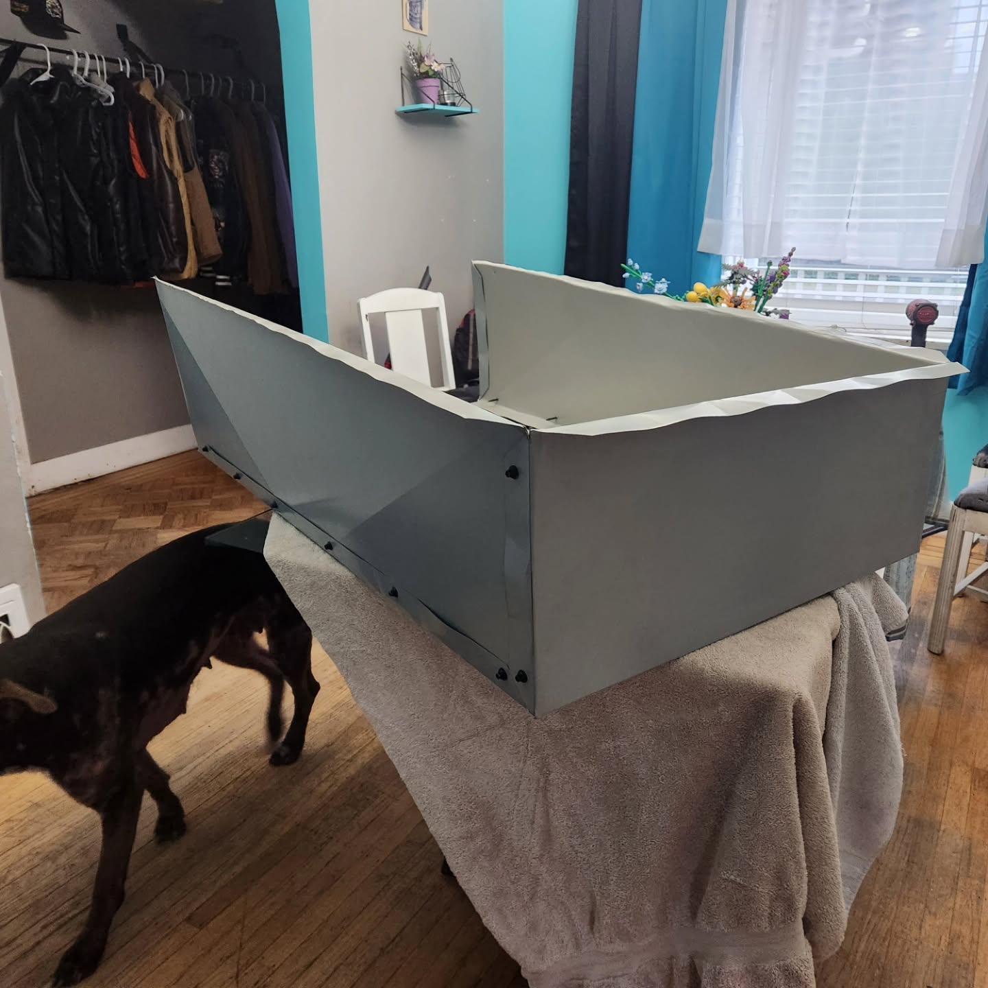 Sheet metal kickout flashing fabrication for Abbotsford home