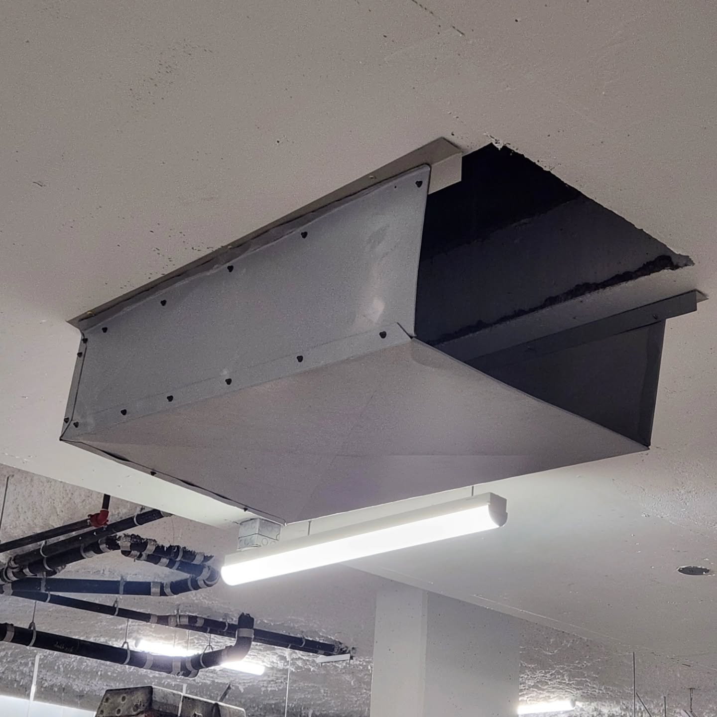 Custom counter flashing installation in Yale BC